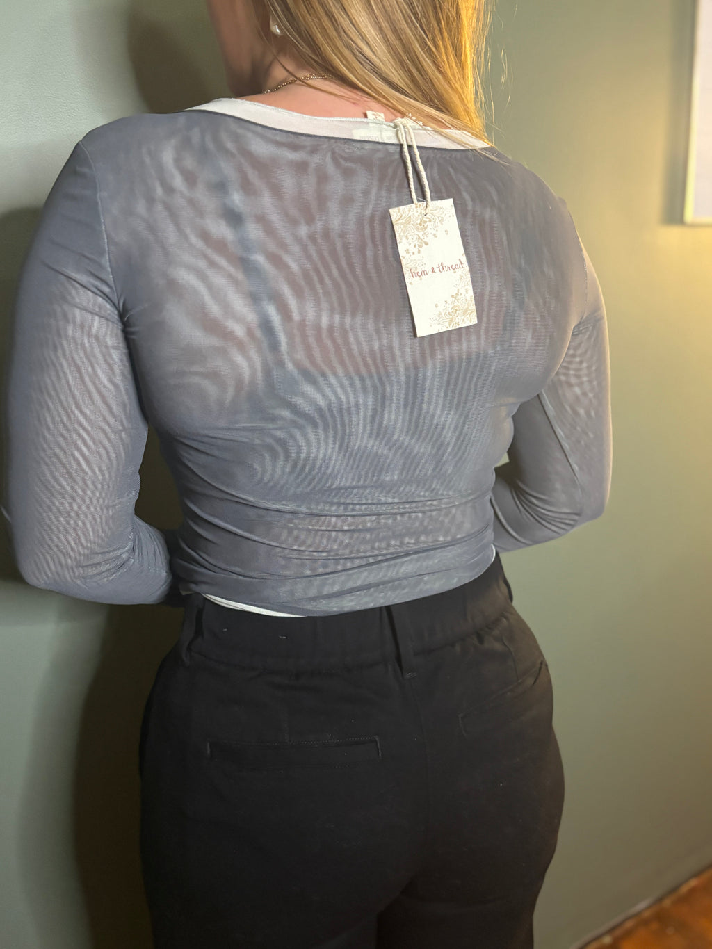 Double Duty Mesh Top