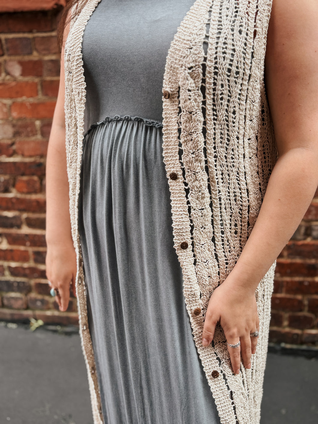Imber Long Vest