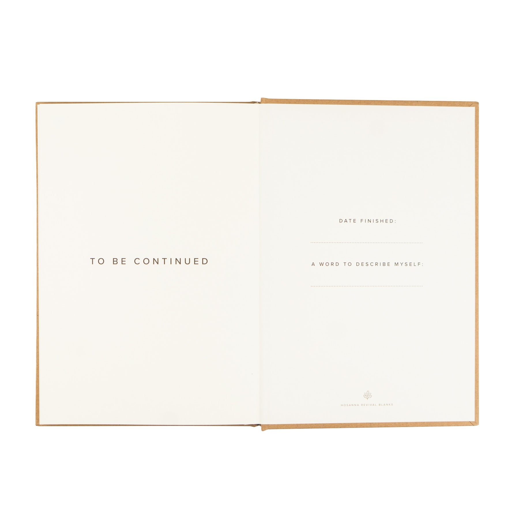 Paintable Blank Notebook