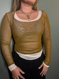 Double Duty Mesh Top