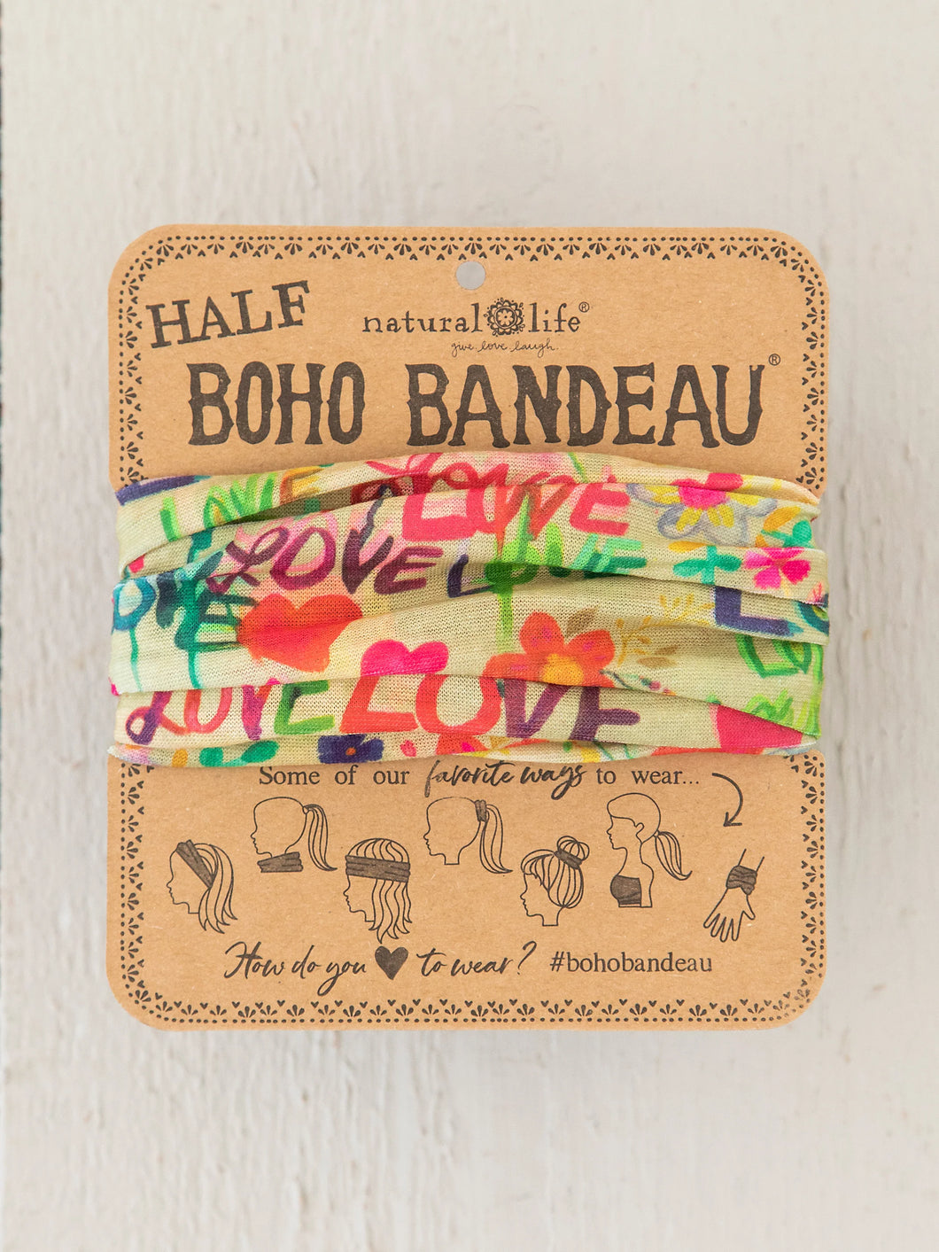Half Boho Bandeau LOVE