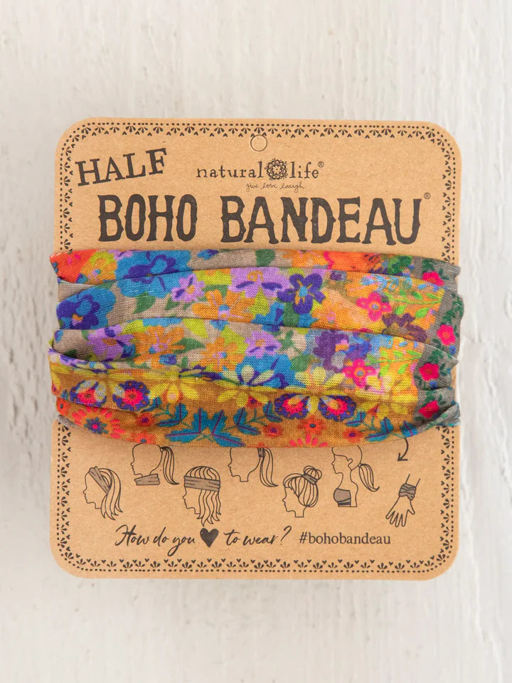 Half Boho Bandeau - Folk Floral Patchwork