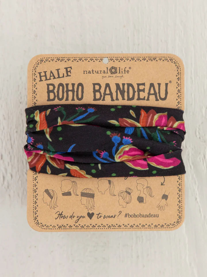 Half Boho Bandeau - Tropical Floral