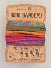 Load image into Gallery viewer, Boho Bandeau - Rainbow Border
