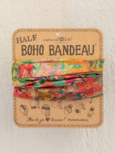Load image into Gallery viewer, Half Boho Bandeau - Pink Patchwork
