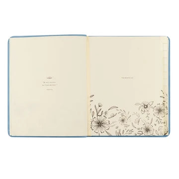 12 Month Undated Planner: Bethany Lay-Flat