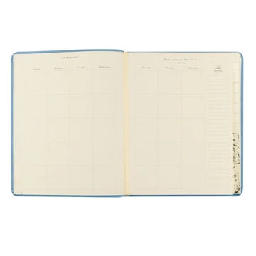 12 Month Undated Planner: Bethany Lay-Flat