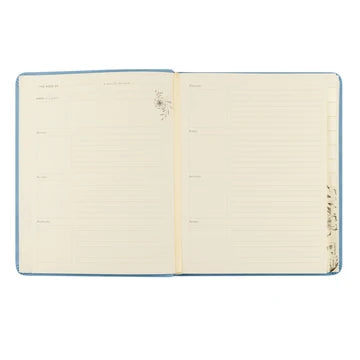 12 Month Undated Planner: Bethany Lay-Flat