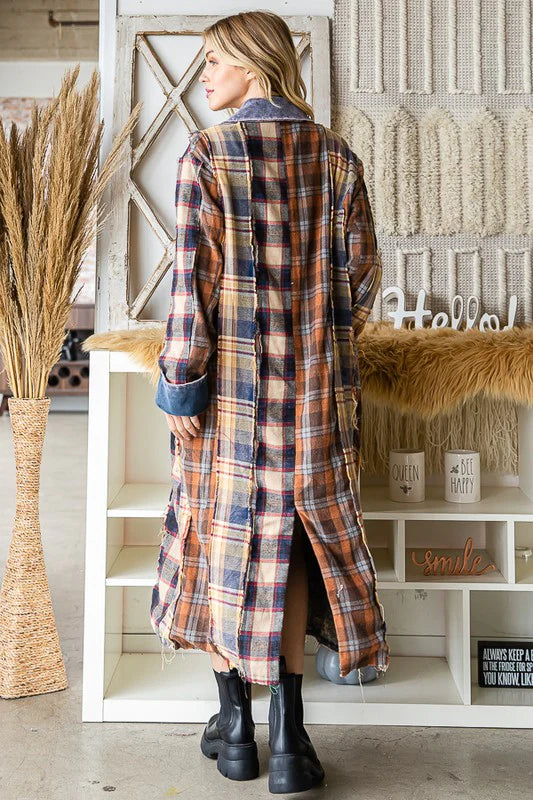 Imogen Plaid Coat