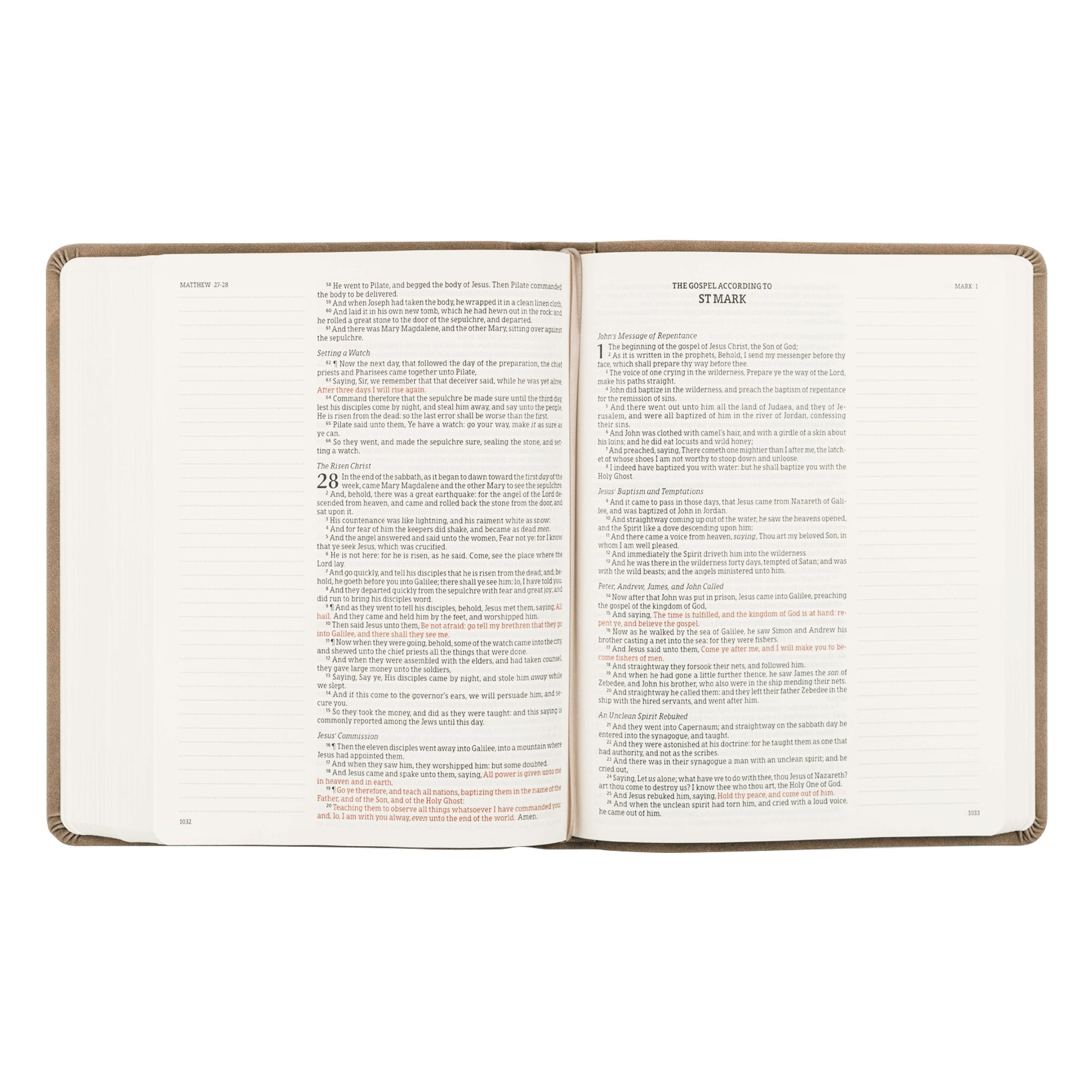 KJV Large Print Marlo Bible