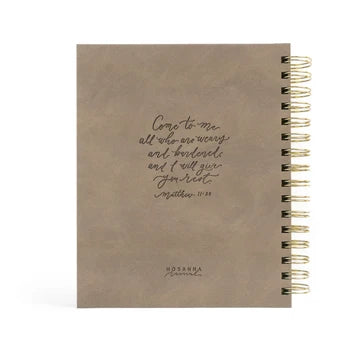 12 Month Undated Planner: Marlo Spiral