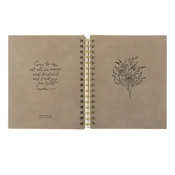 12 Month Undated Planner: Marlo Spiral