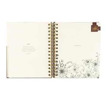 12 Month Undated Planner: Marlo Spiral