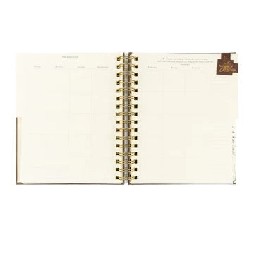 12 Month Undated Planner: Marlo Spiral
