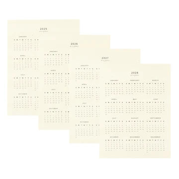 12 Month Undated Planner: Marlo Spiral