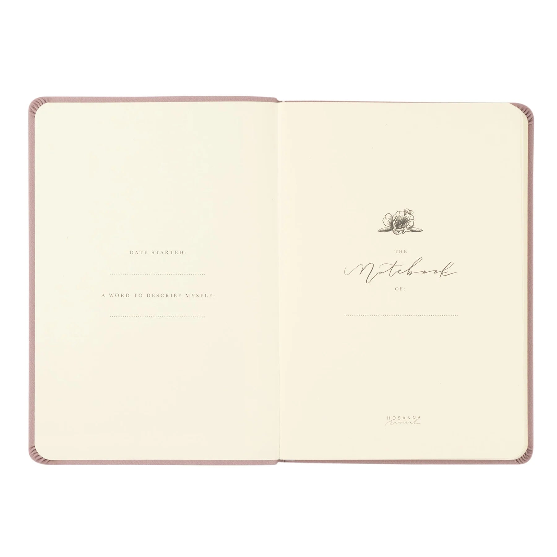 Mauves Notebook