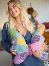 Load image into Gallery viewer, Whimsy Patchwork Pillow
