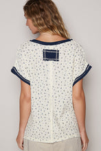 Load image into Gallery viewer, Sapphire Floral Top
