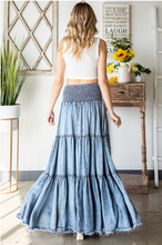 Load image into Gallery viewer, Royal Denim Skirt
