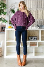 Load image into Gallery viewer, Plum Cute Sweater
