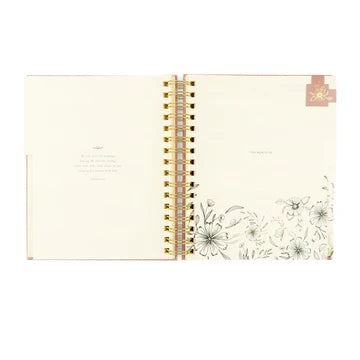 12 Month Undated Planner: Sonora Spiral