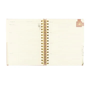 12 Month Undated Planner: Sonora Spiral