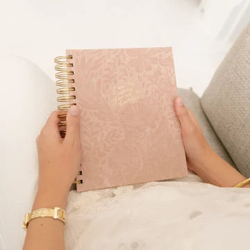 12 Month Undated Planner: Sonora Spiral