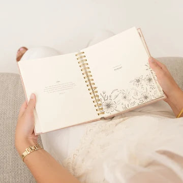 12 Month Undated Planner: Sonora Spiral