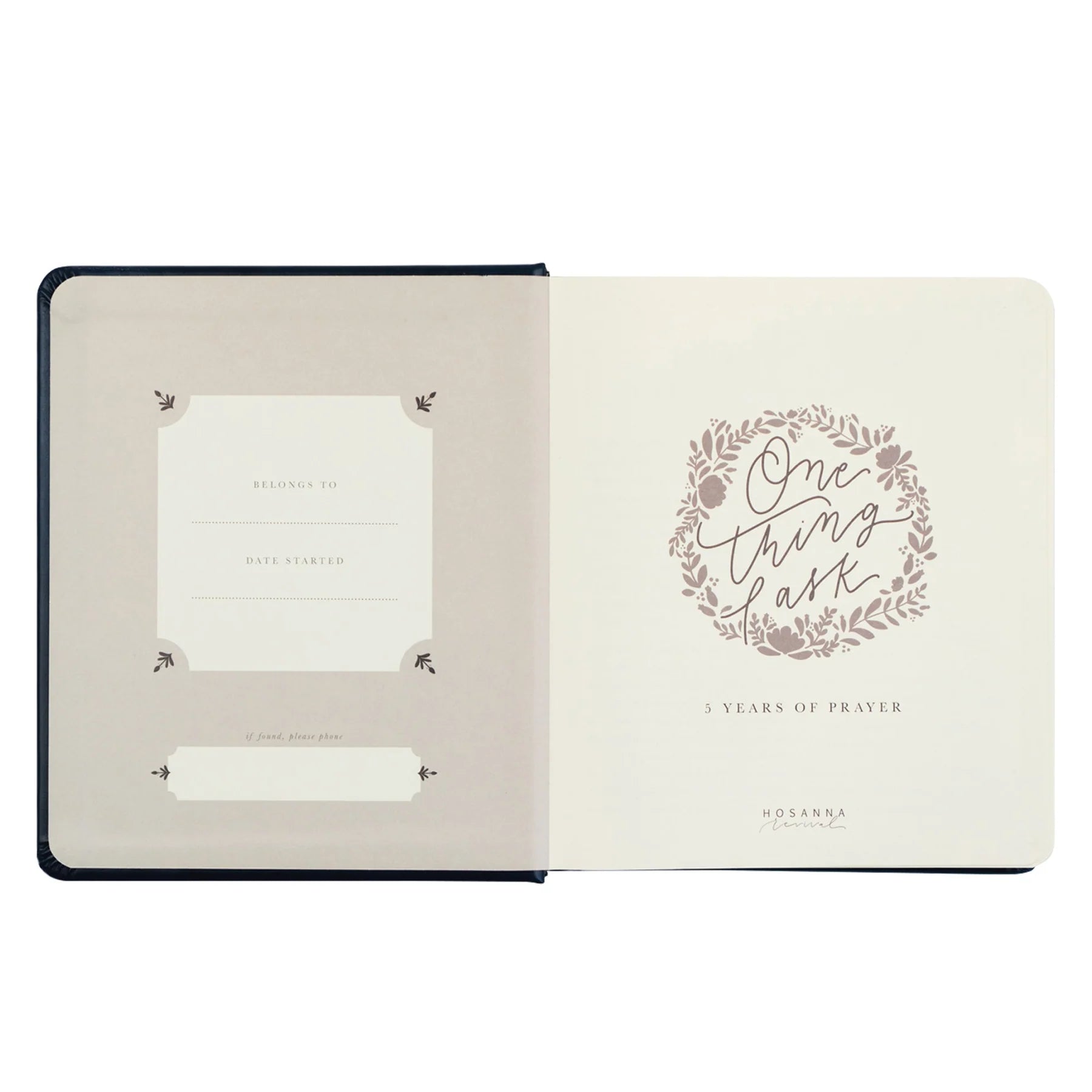 5 Year Prayer Journal Versailles