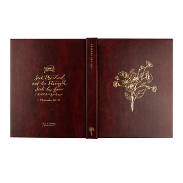 12 Month Undated Planner: Yorkshire Lay-Flat