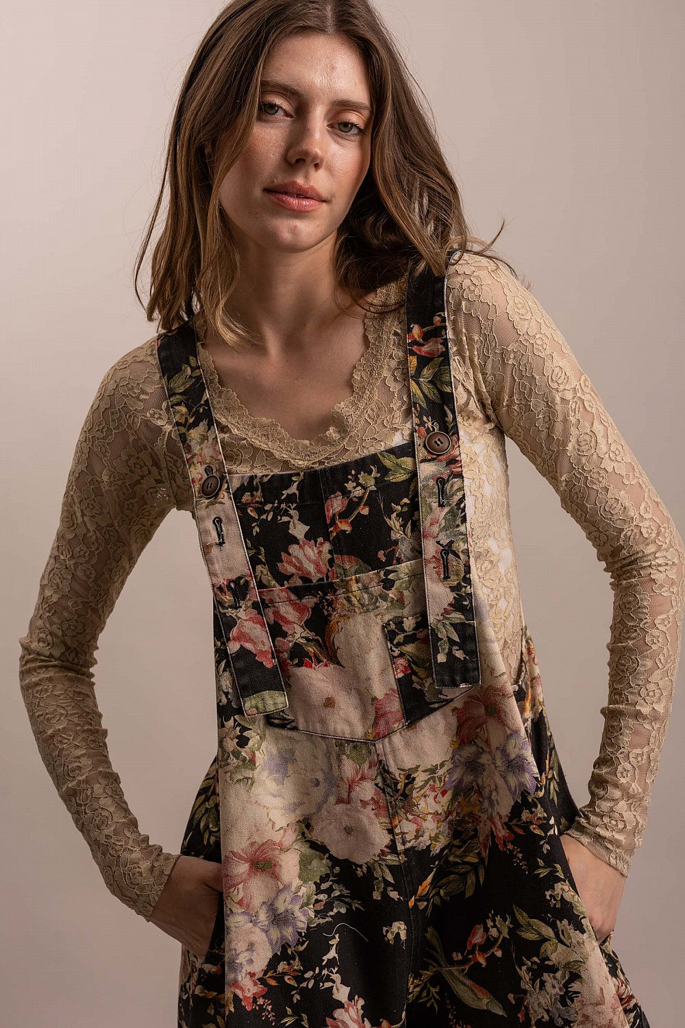 Amaranth Overalls