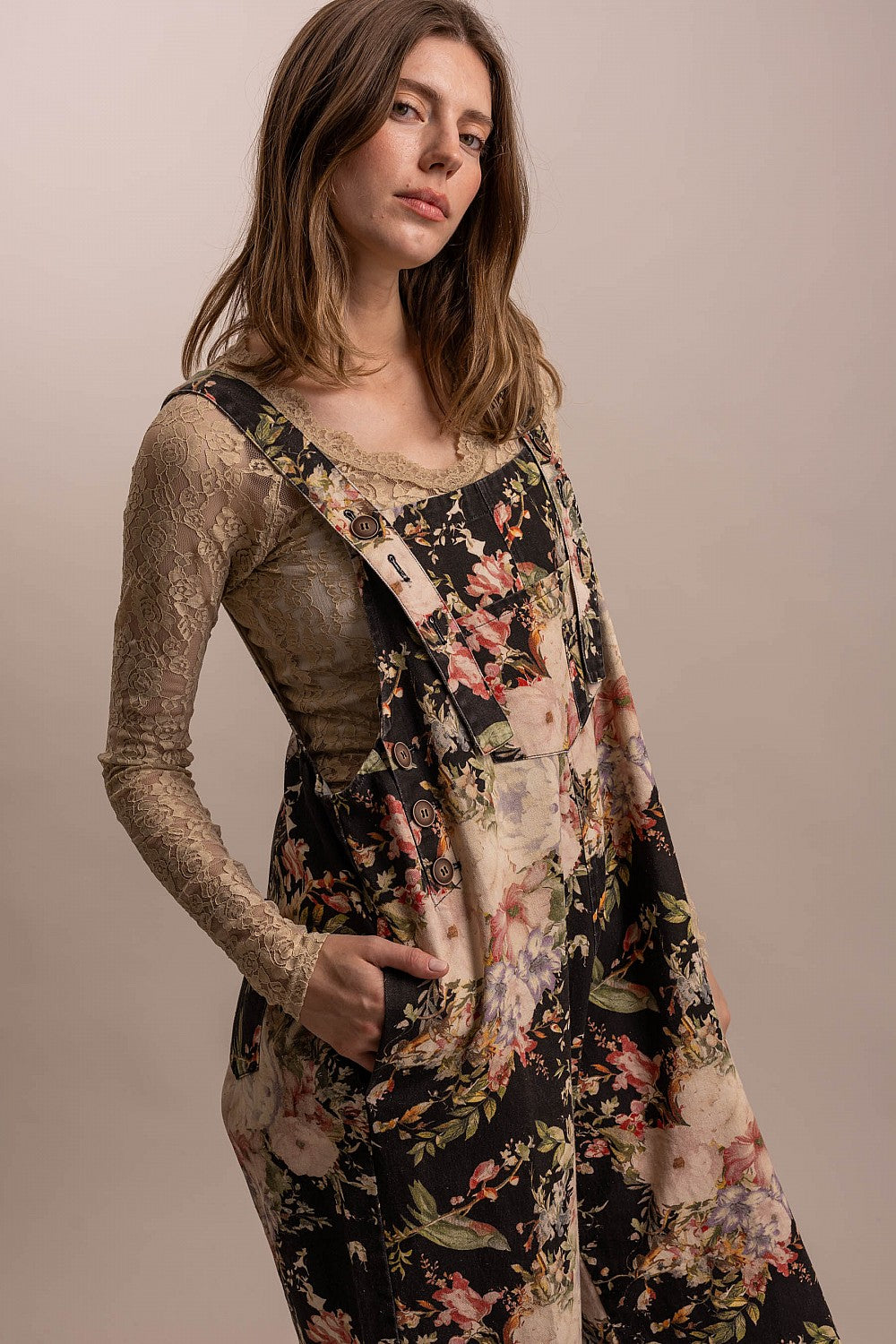 Amaranth Overalls
