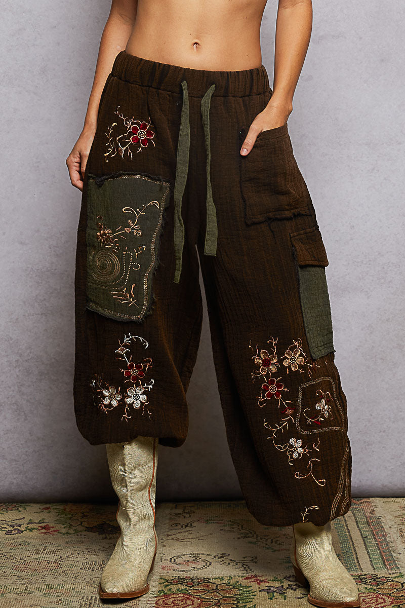 Ashton Gauze Joggers