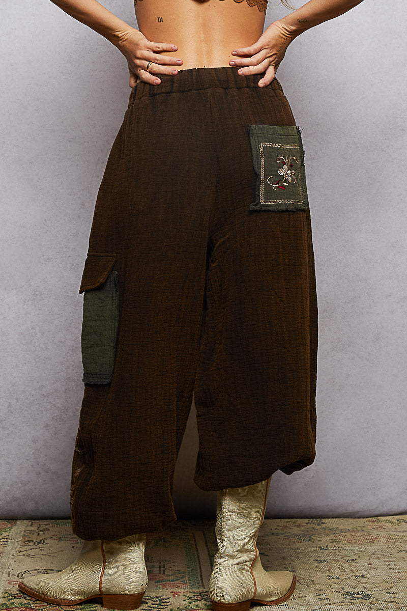 Ashton Gauze Joggers