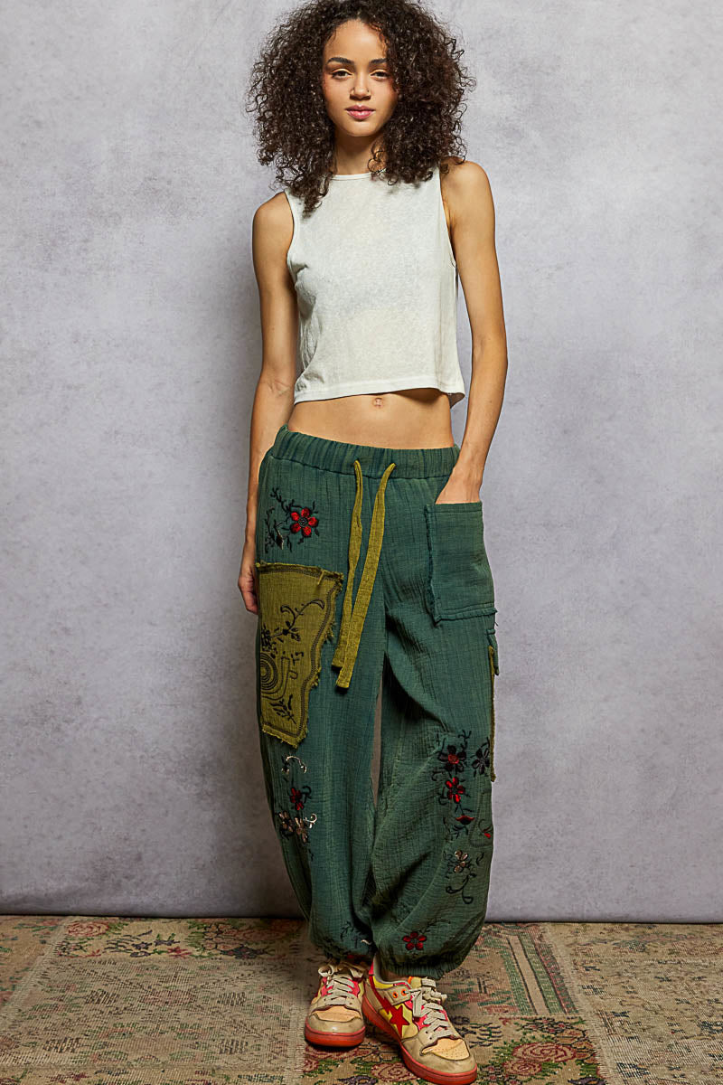 Ashton Gauze Joggers