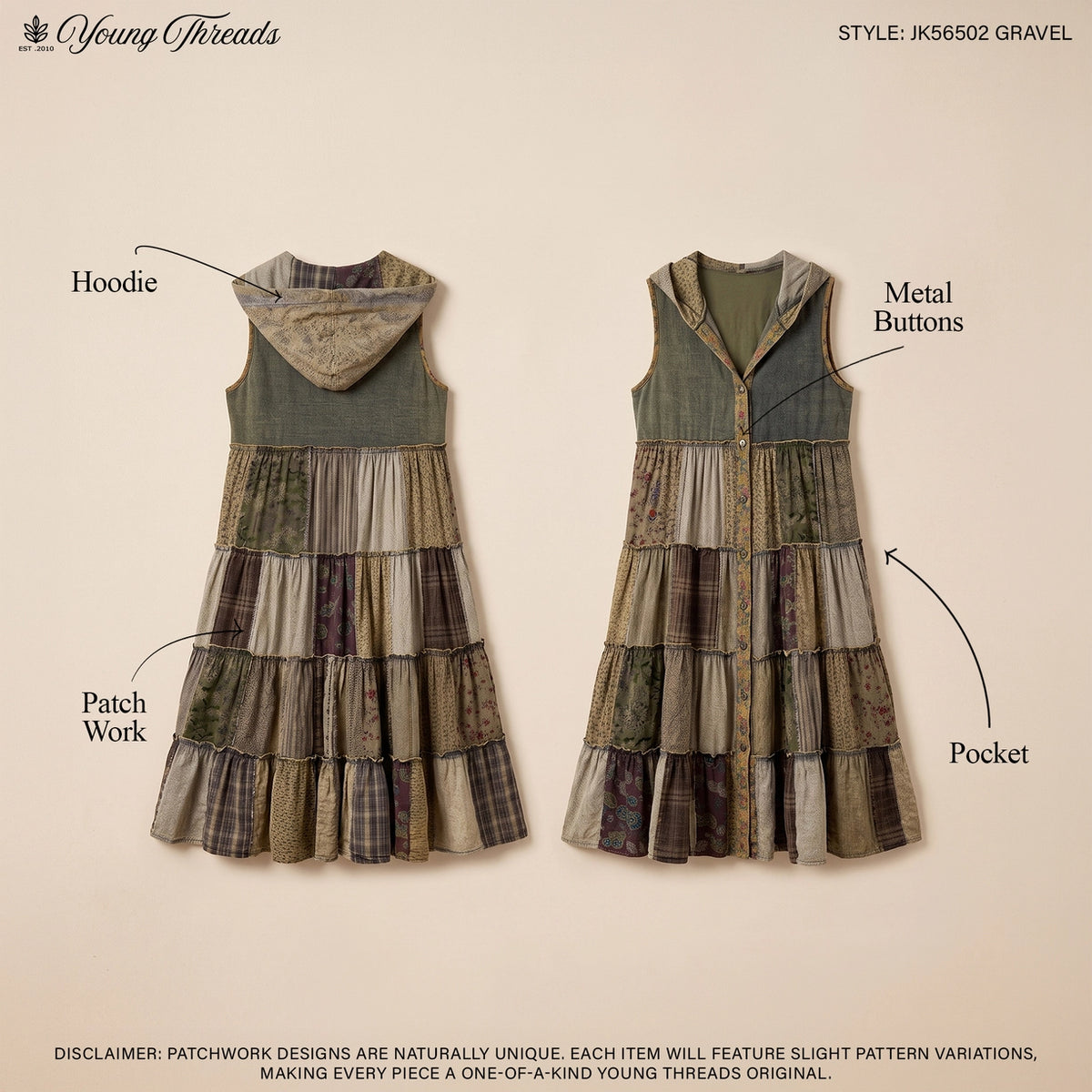 Backroads Hooded Dress