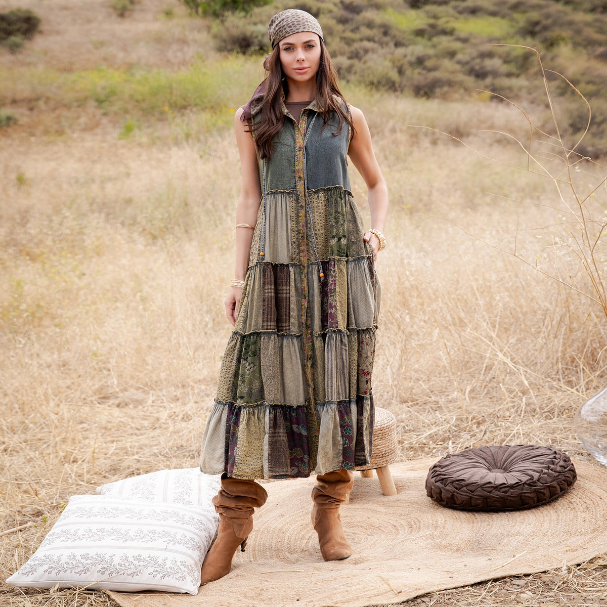 Backroads Hooded Dress