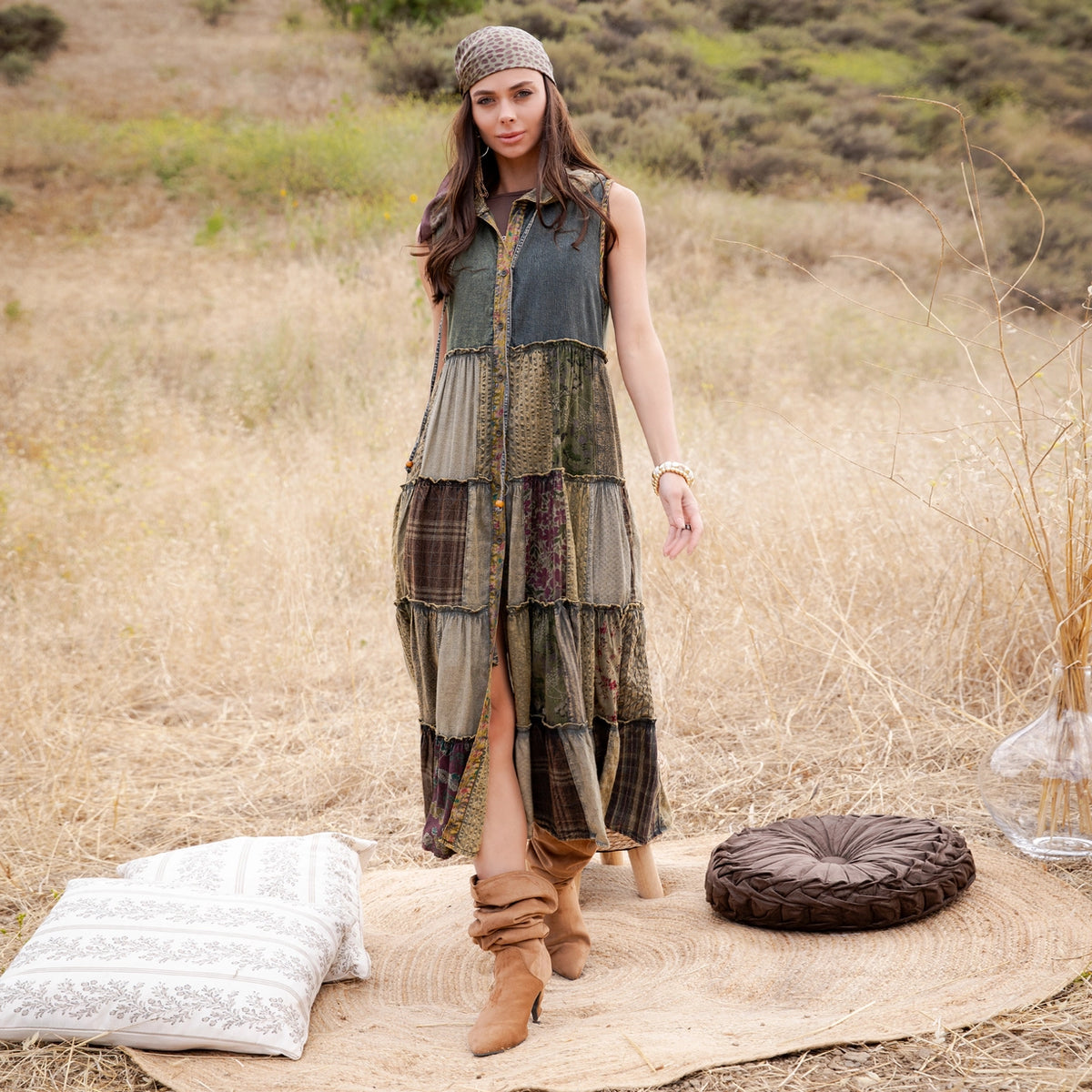 Backroads Hooded Dress
