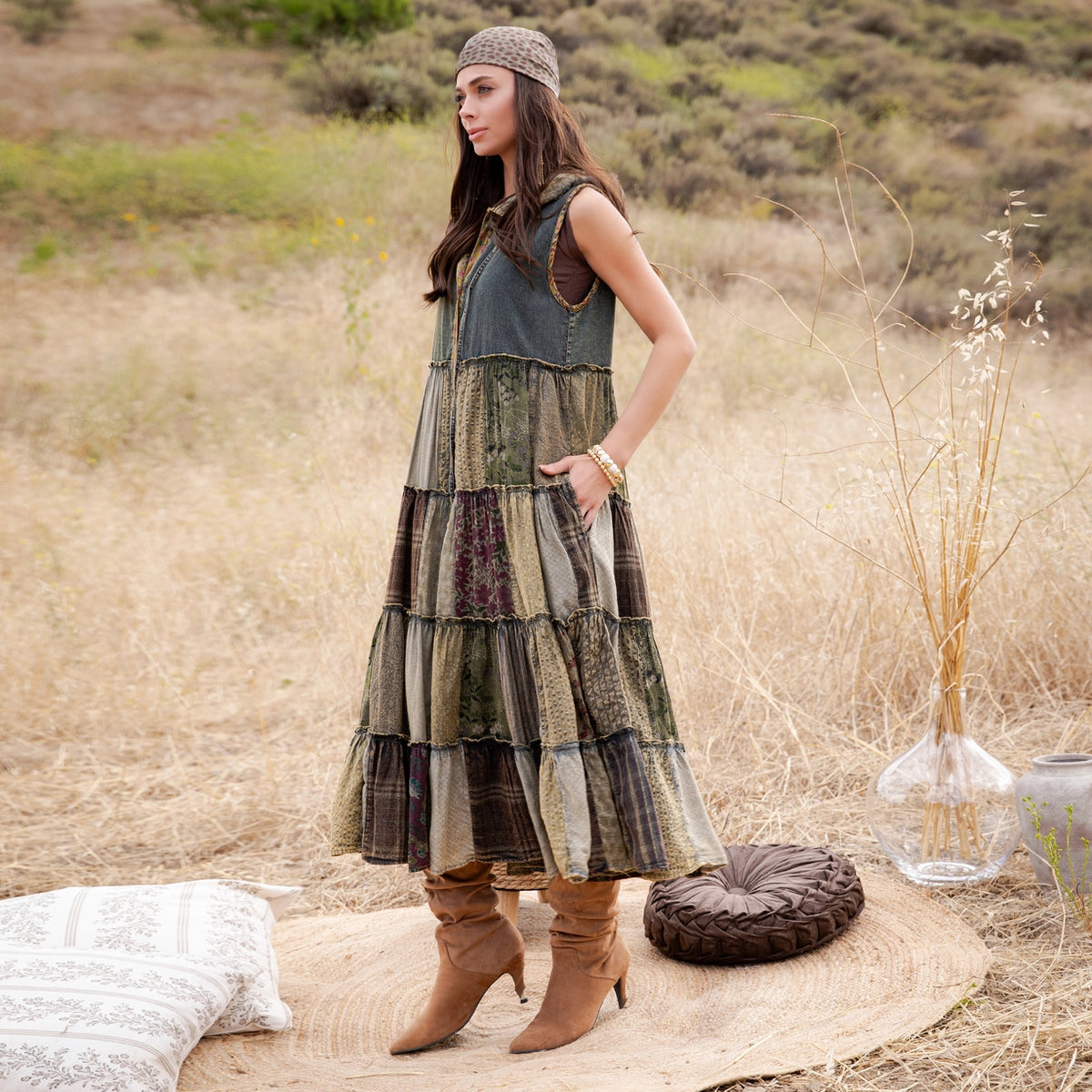 Backroads Hooded Dress