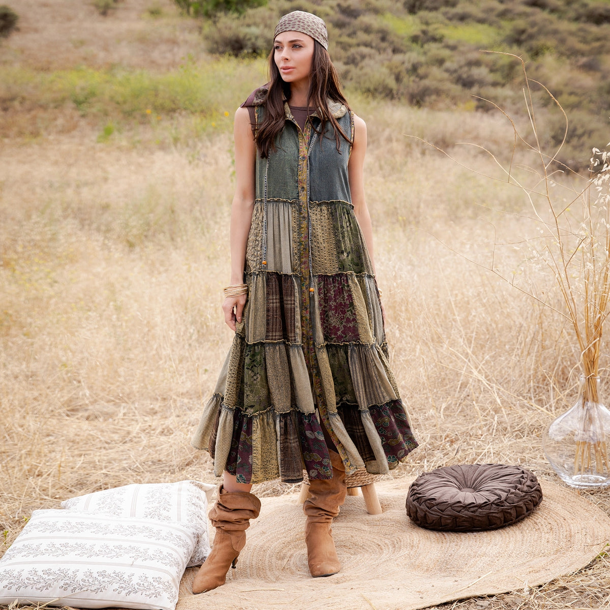 Backroads Hooded Dress