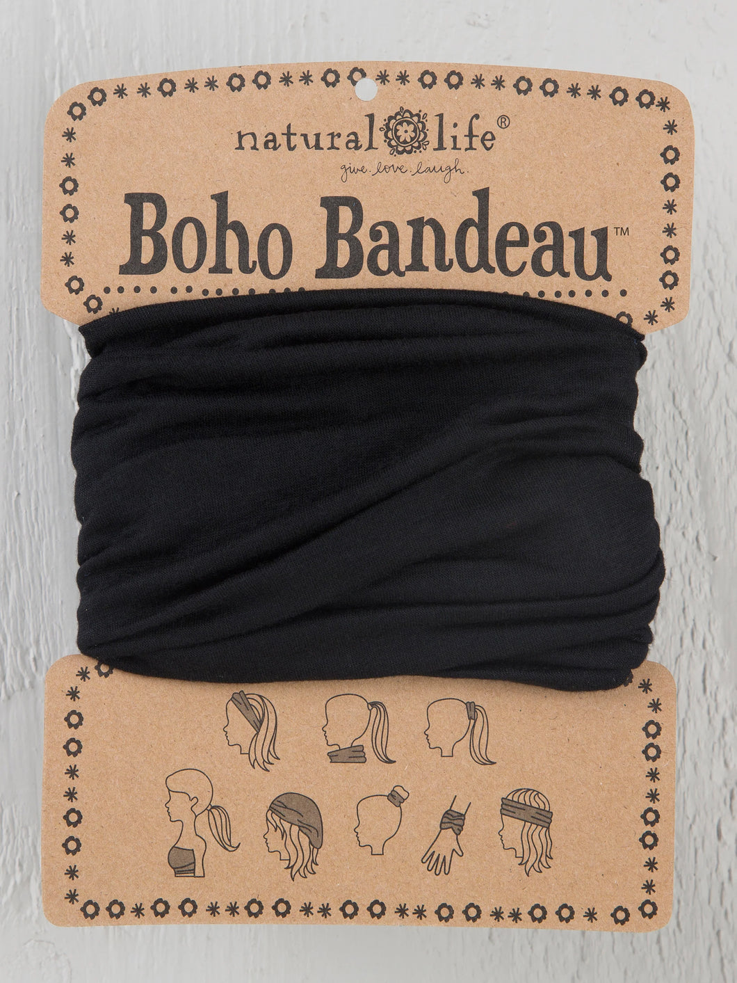 Boho Bandeau Black