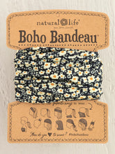 Load image into Gallery viewer, Boho Bandeau - Black &amp; Cream Floral
