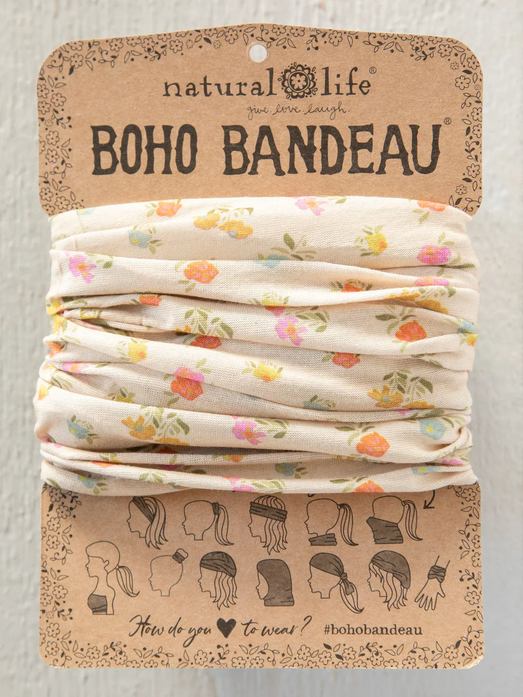 Boho Bandeau Pastel Floral