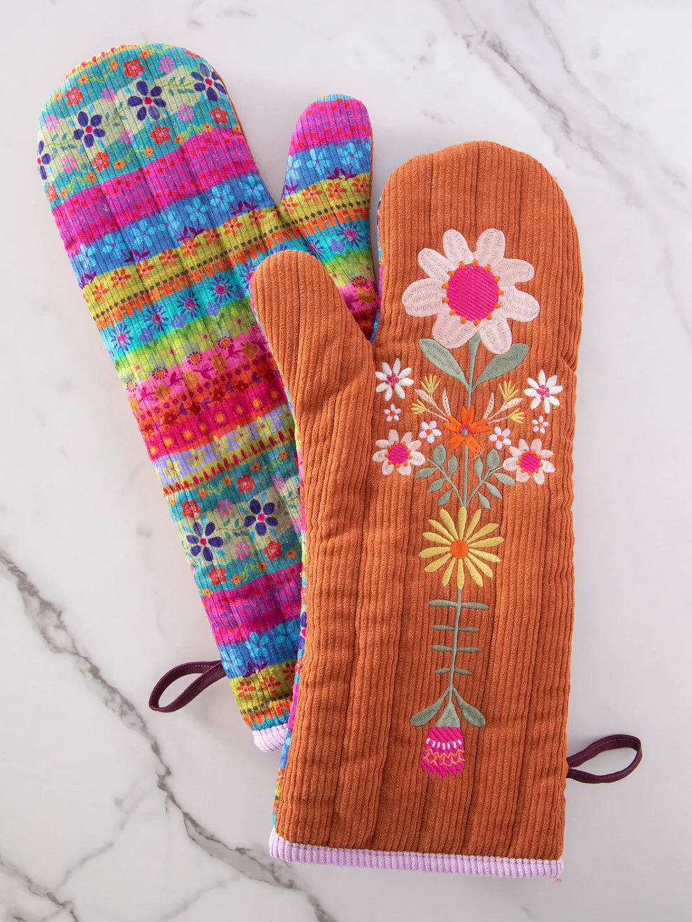 Quilted Oven Mitt