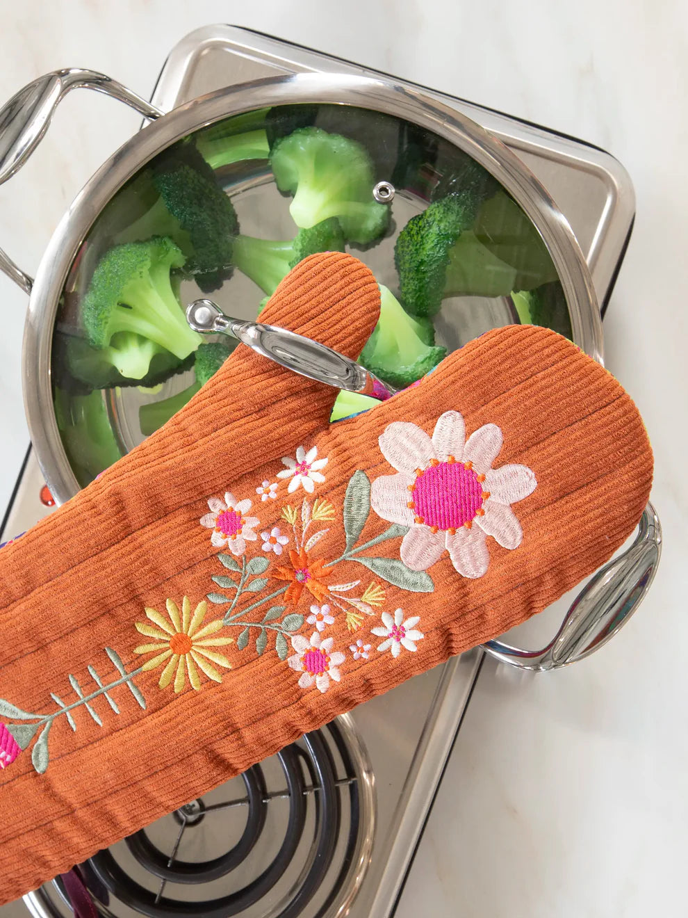Quilted Oven Mitt
