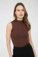 Load image into Gallery viewer, Dani Mock Neck Tank
