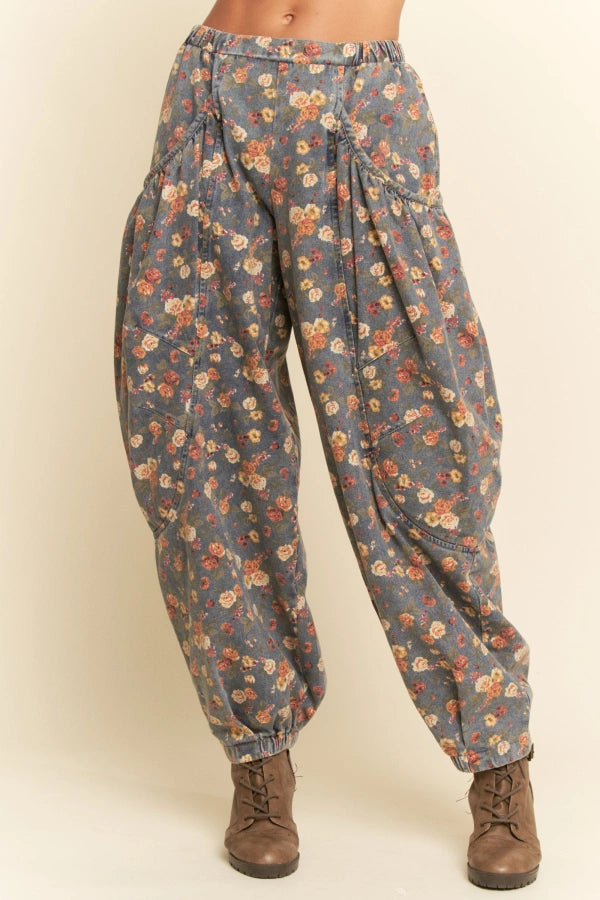 Levitt Floral Joggers