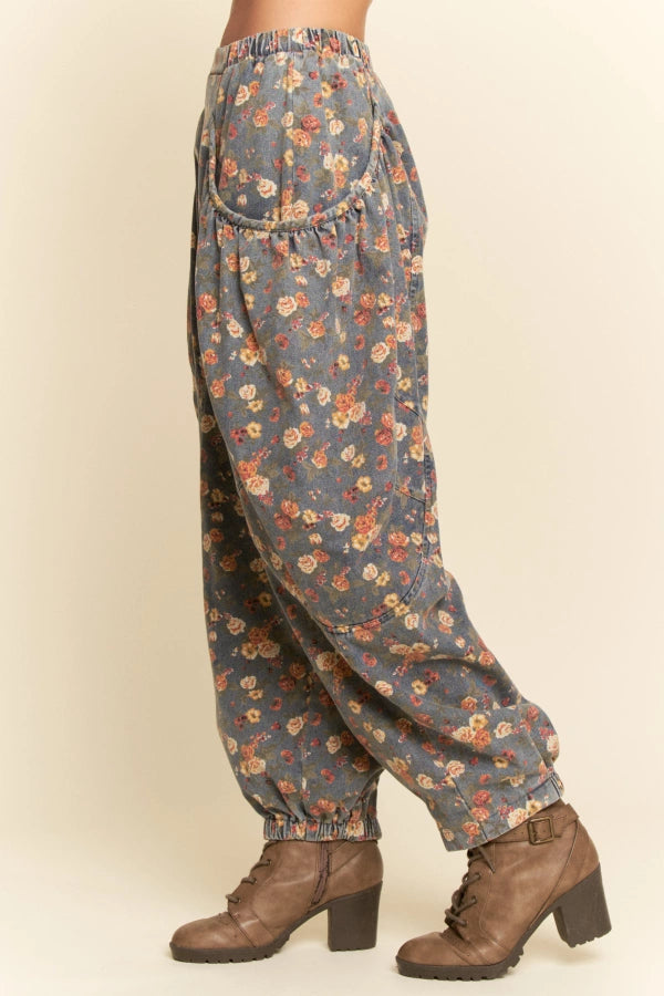 Levitt Floral Joggers