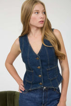 Load image into Gallery viewer, Janna Denim Vest
