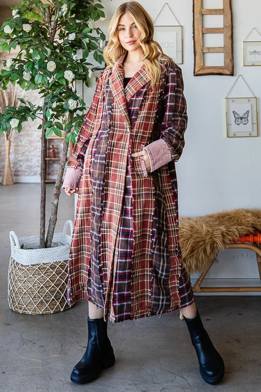 Kattigan Plaid Coat